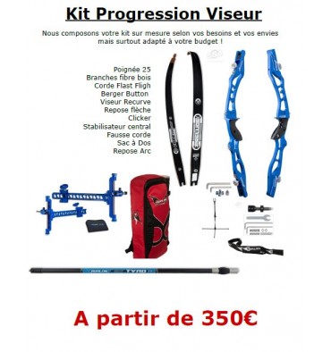 Kit arc progression viseur, selon vos envies, vos besoins et adapté à votre budget