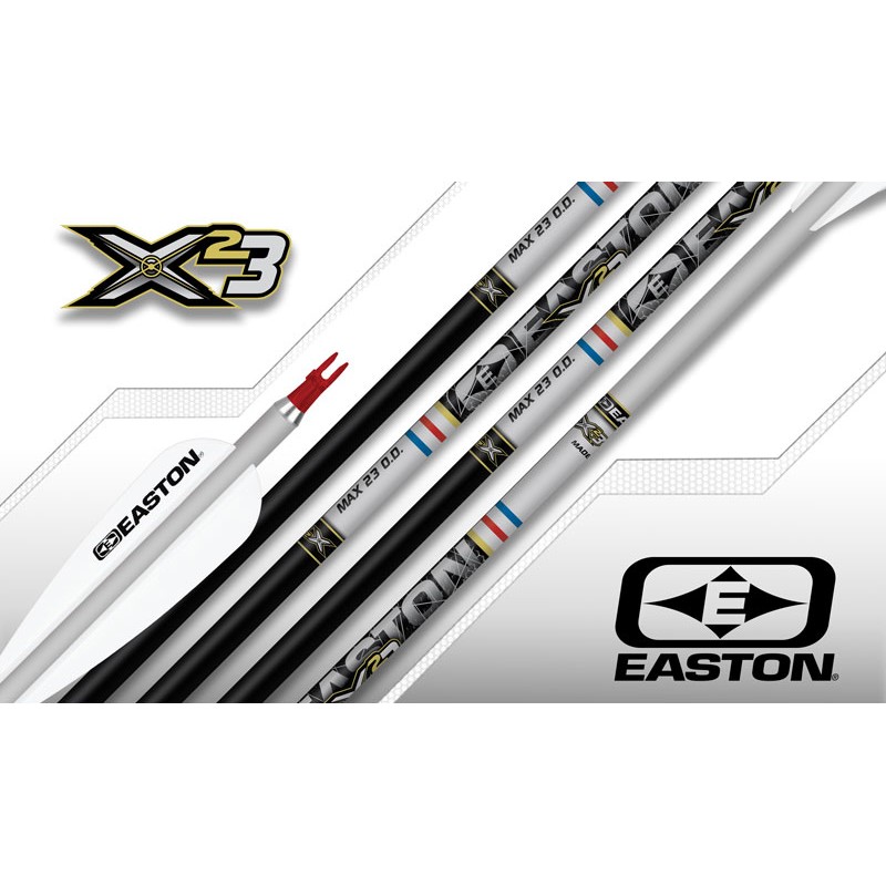 Tube Aluminium Easton X23 - black/silver