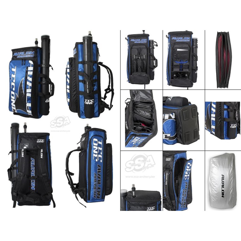 Sac à dos Avalon TEC ONE FULL Option pour arc classique noir shadow Sac à dos Avalon TEC ONE FULL Option pour arc classique noir shadow