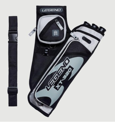 Carquois LEGEND XT-320 3 tubes, 2 poches + ceinture