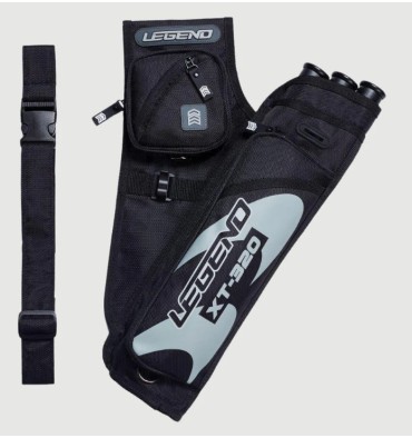 Carquois LEGEND XT-320 3 tubes, 2 poches + ceinture