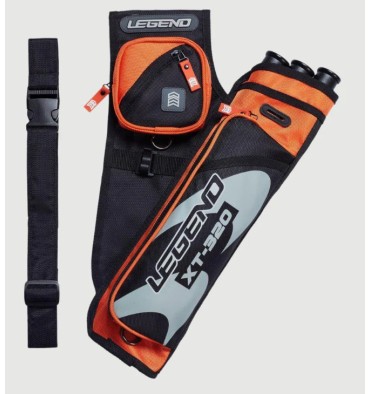 Carquois LEGEND XT-320 3 tubes, 2 poches + ceinture