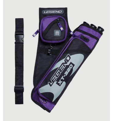 Carquois LEGEND XT-320 3 tubes, 2 poches + ceinture