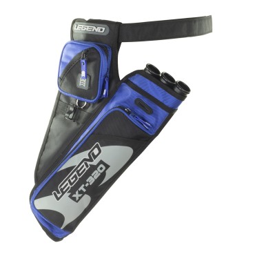 Carquois LEGEND XT-320 3 tubes, 2 poches + ceinture