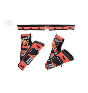 Carquois Avalon Tec One - 2 poches et ceinture - orange