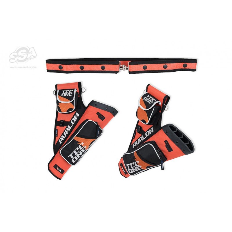 Carquois Avalon Tec One - 2 poches et ceinture - orange